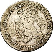 Netherlands Escalin Philip V 1710 KM# 9 PHILIPPUS V D G HISPANIAR ET INDIAR REX coin obverse Netherlands Escalin Philip V 1710 KM# 9 PHILIPPUS V D G HISPANIAR ET INDIAR REX coin obverse