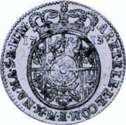 Netherlands Escalin Maximilian Emmanuel II of Bavaria 1713 KM# 28 AR ET ELE LL COM F M M NA MA S R IDM 17 13 coin obverse Netherlands Escalin Maximilian Emmanuel II of Bavaria 1713 KM# 28 AR ET ELE LL COM F M M NA MA S R IDM 17 13 coin obverse