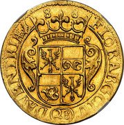 Netherlands Florijn Pattern (16)88 KM# Pn27 FIORARG CIV DAVENTRIAE 88 coin obverse Netherlands Florijn Pattern (16)88 KM# Pn27 FIORARG CIV DAVENTRIAE 88 coin obverse