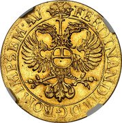 Netherlands Florijn Pattern (16)88 KM# Pn27 FERDINAND II DG ROM IMP SEM AV coin reverse Netherlands Florijn Pattern (16)88 KM# Pn27 FERDINAND II DG ROM IMP SEM AV coin reverse