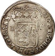 Netherlands Gulden 1706 with mintmark KM# 102.1 Utrecht Province Standard Coinage MO : ARG : ORD : FAED : BELG : TRANS 1 G coin obverse Netherlands Gulden 1706 with mintmark KM# 102.1 Utrecht Province Standard Coinage MO : ARG : ORD : FAED : BELG : TRANS 1 G coin obverse