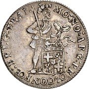 Netherlands Rijksdaalder Louis Napoleon 1808 KM# 25 MO:NO:ARG:PRO:CONF:BELG:TRAI: coin obverse Netherlands Rijksdaalder Louis Napoleon 1808 KM# 25 MO:NO:ARG:PRO:CONF:BELG:TRAI: coin obverse