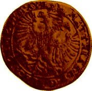 Netherlands Schelling 1639 ND, not dated KM# Pn17 Overijssel - Kampen City Standard Coinage RVDOL II D G ELEC RO IMP SEM AVGVS coin reverse