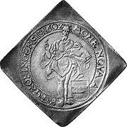 Netherlands 1 Rijksdaalder Klippe 1601 KM# 7 MONE:NOVA:ARG GRONINGENSIS 1601 coin obverse