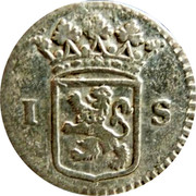 Netherlands Stuiver Wapenstuiver 1724 KM# 85 1 S coin obverse