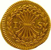 Netherlands Stuiver Bezemstuiver 1738 KM# 55a 1 S coin reverse Netherlands Stuiver Bezemstuiver 1738 KM# 55a 1 S coin reverse