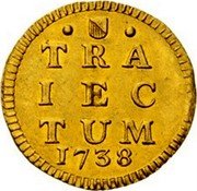 Netherlands Stuiver 1738 KM# 90a Utrecht Province Standard Coinage TRA IEC TUM 1738 coin reverse Netherlands Stuiver 1738 KM# 90a Utrecht Province Standard Coinage TRA IEC TUM 1738 coin reverse