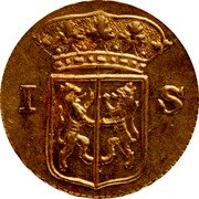 Netherlands Stuiver 1757 KM# 92 Gelderland Province Standart Coinage coin obverse