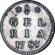 Netherlands Stuiver Bundle of Arrows 1785 KM# 82b GEL RIA 1785 coin reverse Netherlands Stuiver Bundle of Arrows 1785 KM# 82b GEL RIA 1785 coin reverse