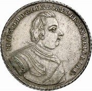 Netherlands Thaler 1718 HF H KM# 200 Prussian Gelderland Standard Coinage FRID WILL H D G REX BOREC BR DVX GELDRIAE coin obverse