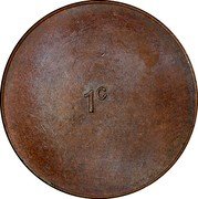 Malta 1 Cent (Planchet Trial) 1 C coin reverse Malta 1 Cent (Planchet Trial) 1 C coin reverse