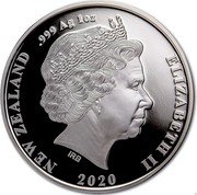 New Zealand 1 Dollar Tokyo 2020 Olympic Games 2020 IRB 2020 ELIZABETH II NEW ZEALAND coin obverse New Zealand 1 Dollar Tokyo 2020 Olympic Games 2020 IRB 2020 ELIZABETH II NEW ZEALAND coin obverse