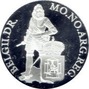 Netherlands 1 ducat (Drenthe) MO. NO. ARG. REG. BELGII. DR. coin reverse Netherlands 1 ducat (Drenthe) MO. NO. ARG. REG. BELGII. DR. coin reverse