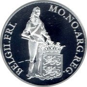 Netherlands 1 Ducat Friesland 2017 Proof BELGII FRI MO NO ARG REG coin reverse Netherlands 1 Ducat Friesland 2017 Proof BELGII FRI MO NO ARG REG coin reverse