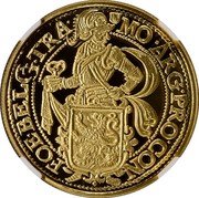 Netherlands 1 Ducat (Lion Dollar Restrike Utrecht) MO ARG PRO CONFOE BEL TRA coin reverse Netherlands 1 Ducat (Lion Dollar Restrike Utrecht) MO ARG PRO CONFOE BEL TRA coin reverse