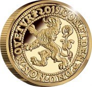 Netherlands 1 Ducat (Modern Restrike - Piedfort) CONFIDENS DNO NON MOVETVR 2019 coin obverse
