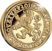 Netherlands 1 Ducat Lion Dollar 2019 m☤ CONFIDENS DNO NON MOVETVR 2019 coin obverse Netherlands 1 Ducat Lion Dollar 2019 m☤ CONFIDENS DNO NON MOVETVR 2019 coin obverse