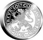 Netherlands 1 Ducat (Utrecht Piedfort) ONFIDENS DNO 9999 NON MOVETVR2017 coin obverse Netherlands 1 Ducat (Utrecht Piedfort) ONFIDENS DNO 9999 NON MOVETVR2017 coin obverse