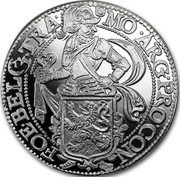 Netherlands 1 Ducat (Utrecht Piedfort) MO ARG PRO CONFOE BEL TRA coin reverse Netherlands 1 Ducat (Utrecht Piedfort) MO ARG PRO CONFOE BEL TRA coin reverse