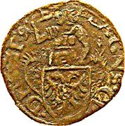 Netherlands 1 Duit no vima gm ND (1601-1605) BEA GNS CV DNS SPS E coin obverse Netherlands 1 Duit no vima gm ND (1601-1605) BEA GNS CV DNS SPS E coin obverse