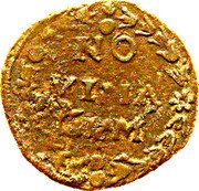 Netherlands 1 Duit no vima gm ND (1601-1605) NO VIMA GVM coin reverse Netherlands 1 Duit no vima gm ND (1601-1605) NO VIMA GVM coin reverse