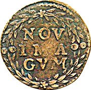 Netherlands 1 Duit Nov ima gvm ND (1602-1605) NOV IMA GVM coin reverse Netherlands 1 Duit Nov ima gvm ND (1602-1605) NOV IMA GVM coin reverse