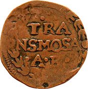 Netherlands 1 Duit (Reckheim) TRA NSMOSA A.B coin reverse Netherlands 1 Duit (Reckheim) TRA NSMOSA A.B coin reverse