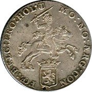 Netherlands 1 Dukaton (Rider) MO NO ARG CON FOE BELG PRO HOL coin obverse