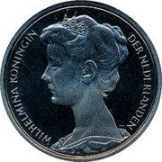 Netherlands ECU Wilhelmina 1998 WILHELMINA KONINGIN DER NEDERLANDEN coin reverse Netherlands ECU Wilhelmina 1998 WILHELMINA KONINGIN DER NEDERLANDEN coin reverse