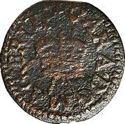 UK 1 Farthing Charles I Richmond type 2 (counterfeit) ND (1625-1631)  Contemporary counterfeit CARA. D G MAG: BRIT: coin obverse UK 1 Farthing Charles I Richmond type 2 (counterfeit) ND (1625-1631)  Contemporary counterfeit CARA. D G MAG: BRIT: coin obverse