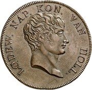 Netherlands 1 Rijksdaalder Louis Napoleon Pattern 1809  KM# Pn19 LODEW NAP KON VAN HOLL coin obverse Netherlands 1 Rijksdaalder Louis Napoleon Pattern 1809  KM# Pn19 LODEW NAP KON VAN HOLL coin obverse