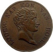 Netherlands 1 Rijksdaalder Louis Napoleon Pattern 1809  KM# Pn18 LODEW NAP KON VAN HOLL coin obverse Netherlands 1 Rijksdaalder Louis Napoleon Pattern 1809  KM# Pn18 LODEW NAP KON VAN HOLL coin obverse