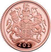 UK 1 Sovereign (Elizabeth II Platinum Jubilee) TN 2022 coin reverse UK 1 Sovereign (Elizabeth II Platinum Jubilee) TN 2022 coin reverse