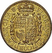 UK 1 Unite (Charles I Pattern) KM# Pn10 FLORENT CONCORDIA REGNA coin reverse UK 1 Unite (Charles I Pattern) KM# Pn10 FLORENT CONCORDIA REGNA coin reverse