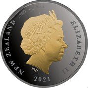 New Zealand 10 Dollars (Kiwi) IRB 2021 ELIZABETH II NEW ZEALAND .999 AG 5 OZ coin obverse