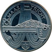 Netherlands 10 ecu (Maastricht) X# 70 MAASTRICHT E 1993 coin reverse Netherlands 10 ecu (Maastricht) X# 70 MAASTRICHT E 1993 coin reverse