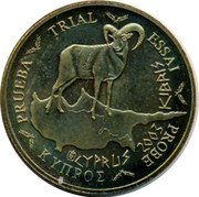 Cyprus 10 Euro Cent Probe 2003 PRUEBA TRIAL ESSAI PROBE CYPRUS 2003 KIBRIS KΥΠΡΟΣ coin obverse