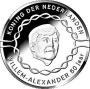 Netherlands 10 Euro Willem-Alexander 50th Birthday 2017  Proof KONING DER NEDERLANDEN WILLEM-ALEXANDER 50 JAAR coin obverse Netherlands 10 Euro Willem-Alexander 50th Birthday 2017  Proof KONING DER NEDERLANDEN WILLEM-ALEXANDER 50 JAAR coin obverse