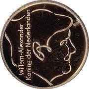 Netherlands 10 Euro Willem-Alexander 75 years of Freedom 2020  Proof WILLEM - ALEXANDER KONING DER NEDERLANDEN coin obverse