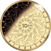 Netherlands 10 Euro (Willem-Alexander Fanny Blankers-Koen) FANNY BLANKERS-KOEN 2018 € 10 coin reverse Netherlands 10 Euro (Willem-Alexander Fanny Blankers-Koen) FANNY BLANKERS-KOEN 2018 € 10 coin reverse