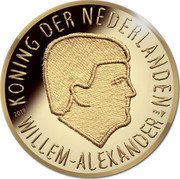 Netherlands 10 Euro Willem-Alexander Market Garden 2019  Proof KONING DER NEDERLANDEN WILLEM-ALEXANDER 2019 coin obverse