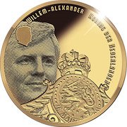 Netherlands 10 Euro Willem-Alexander Stelling van Amsterdam 2017  WILLEM-ALEXANDER KONING DER NEDERLANDEN coin obverse Netherlands 10 Euro Willem-Alexander Stelling van Amsterdam 2017  WILLEM-ALEXANDER KONING DER NEDERLANDEN coin obverse