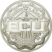 Netherlands 2 1/2 ECU Jan A. Leeghwater 1993 X# 65a DE NEDER LANDEN 2 1/2 ECU 19 93 coin obverse Netherlands 2 1/2 ECU Jan A. Leeghwater 1993 X# 65a DE NEDER LANDEN 2 1/2 ECU 19 93 coin obverse