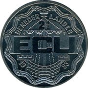 Netherlands 2 1/2 ecu (Maastricht) X# 69 DE NEDER - LANDEN 2 1/2 ECU 1993 coin obverse Netherlands 2 1/2 ecu (Maastricht) X# 69 DE NEDER - LANDEN 2 1/2 ECU 1993 coin obverse