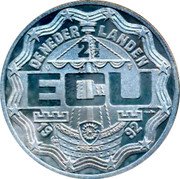 Netherlands 2 1/2 ecu (Willem I. Frederik) X# 47a DE NEDER - LANDEN 2 1/2 ECU 1992 coin obverse Netherlands 2 1/2 ecu (Willem I. Frederik) X# 47a DE NEDER - LANDEN 2 1/2 ECU 1992 coin obverse