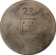 Malta 2 Cents (Planchet Trial) 2 C coin reverse Malta 2 Cents (Planchet Trial) 2 C coin reverse