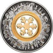 Australia 2 Dollars Christmas Wonderland 2021 P P coin reverse Australia 2 Dollars Christmas Wonderland 2021 P P coin reverse