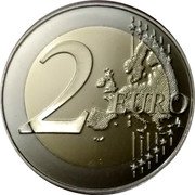 Netherlands 2 euro (30th Anniversary - European Union flag) 2 EURO coin reverse Netherlands 2 euro (30th Anniversary - European Union flag) 2 EURO coin reverse