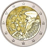 Netherlands 2 Euro (35th Anniversary of the Erasmus Programme) 35 NL JJ. 1987-2022 ERASMUS PROGRAMMA coin obverse Netherlands 2 Euro (35th Anniversary of the Erasmus Programme) 35 NL JJ. 1987-2022 ERASMUS PROGRAMMA coin obverse