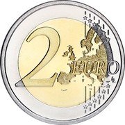 Netherlands 2 Euro (35th Anniversary of the Erasmus Programme) 2 EURO LL coin reverse Netherlands 2 Euro (35th Anniversary of the Erasmus Programme) 2 EURO LL coin reverse